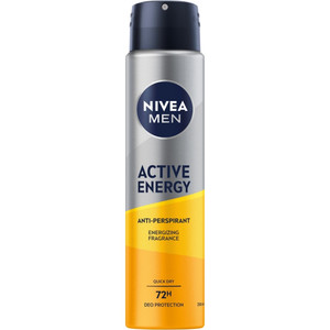 Nivea Men Anti-perspirant Deodorant Spray Active Energy 250ml