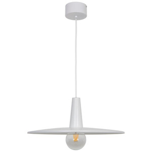 GoodHome Pendant Lamp Hibonit E27 45cm, white