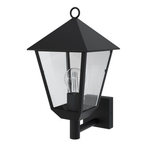 GoodHome Outdoor Wall Lamp Docker E27 IP44, black