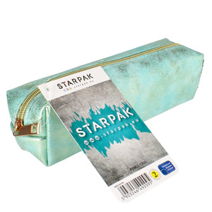 Pencil Case Golden Turquoise