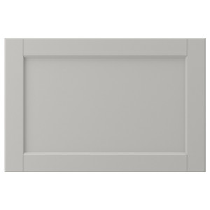 LERHYTTAN Drawer front, light grey, 60x40 cm