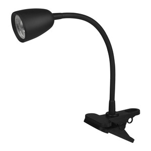 Dpm Desk LED Lamp with Clip 230lm, black