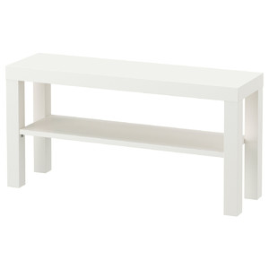 LACK TV bench, white, 90x26x45 cm