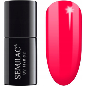 Semilac UV Hybrid Gel Polish no. 568 Neon Ruby