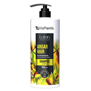 Vis Plantis Loton Shampoo for Thin & Weak Hair Argan Hair 1000ml