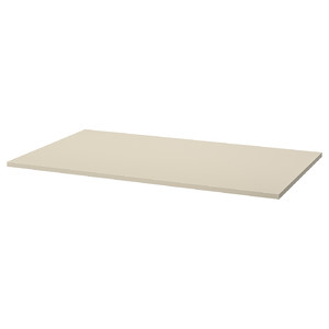 TROTTEN Table top, beige, 120x70 cm