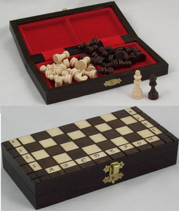 Wooden Chess 6+
