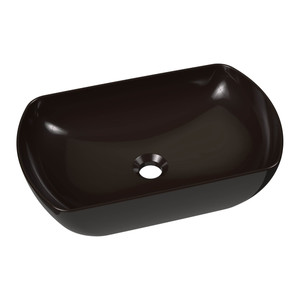 Ravak Countertop Wash-Basin Ceramik Slim O 50 cm, black
