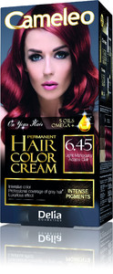 Delia Cosmetics Cameleo HCC Omega+ Permanent Hair Dye No. 6.45 Light Mahogany