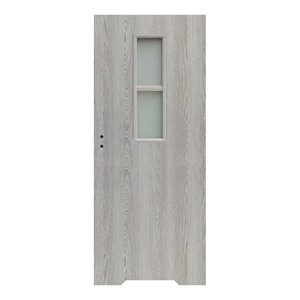 Internal Door, Undercut, Olga 80, right, grey oak