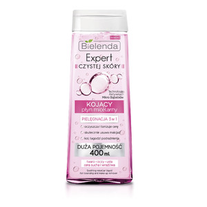 Bielenda Clean Skin Expert Soothing Micellar Liquid for Cleansing & Make-up Remover 400ml
