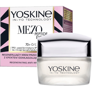 YOSKINE Mezo Peptide Expert Regenerating Anti-Wrinkle Day & Night Cream 70+ 50ml