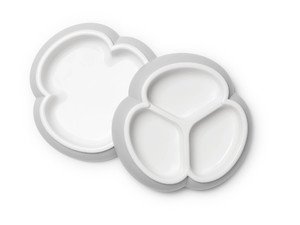 BABYBJÖRN Baby Plate Set - 2-pack, grey