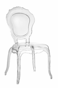 Chair Queen, transparent