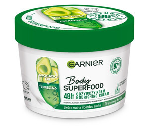 Garnier Body SuperFood Nourishing Cream 97% Natural Vegan 380ml
