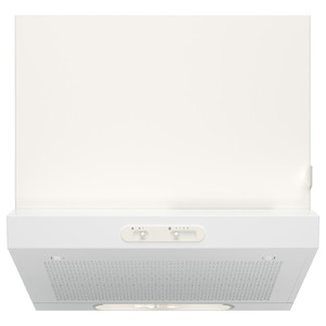 LAGAN Wall mounted extractor hood, white, 60 cm