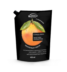Energy of Vitamins Liquid Soap Grapefruit Fresh Refill 450ml