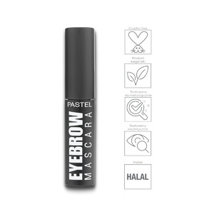 PASTEL Eyebrow Mascara no. 24 - Deep Brown Vegan 4.2ml