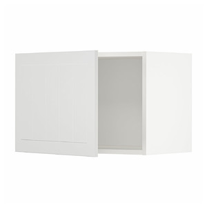 METOD Wall cabinet, white/Stensund white, 60x40 cm