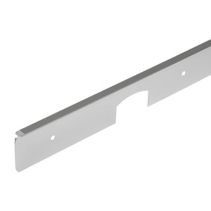 Kitchen Worktop Side Strip, 40 mm, silver