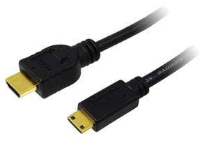 LogiLink Cable HDMI to mini HDMI High Speed w.E. 1,5m