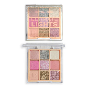 Makeup Revolution Ultimate Lights Eyeshadow Palette Feathered Pinks Vegan