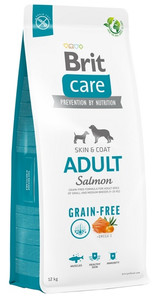 Brit Care Grain-Free Adult Small & Medium Salmon Dry Dog Food 12kg