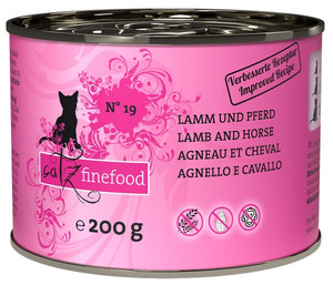 Catz Finefood Cat Food Lamb & Horse N.19 200g