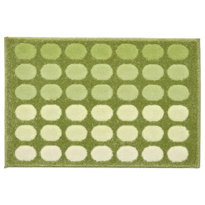 TUNNELBANA Door mat, light green, 40x60 cm