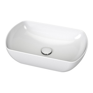 Ravak Counter-mounted Basin Slim O 50 x 31 cm, white