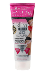 Eveline Slim Extreme 4D Scalpel Express Slimming Concentrate Night Liposuction 250ml