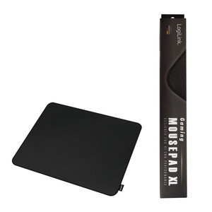 LogiLink Gaming Mouse Pad, size XL, black