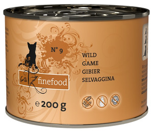 Catz Finefood Cat Food Wild Game N.09 200g