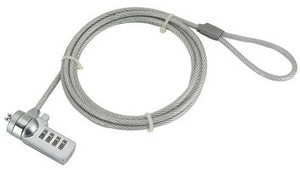 Gembird Cable Lock for Notebooks (4-digit combination)