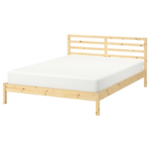 TARVA Bed frame, pine, Lönset, 140x200 cm