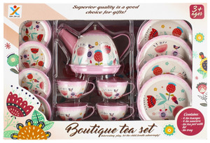 Boutique Tea Set Metal 3+