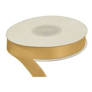 Satin Ribbon 25m 12mm, gold