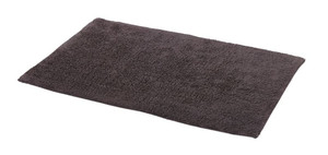 GoodHome Bath Mat Koros 50 x 80 cm, anthracite