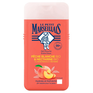 Le Petit Marseillais Shower Gel Bio White Peach & Bio Nectarine 250ml
