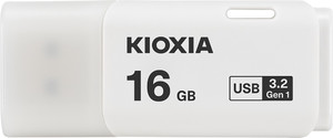 Kioxia Pen Drive USB Flash Drive Hayabusa U301 16GB USB 3.0 White