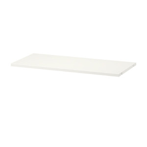 BOAXEL Shelf, white, 80x40 cm