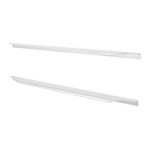 GoodHome Cabinet Strip Handle aluminium 497 mm, 2 pack