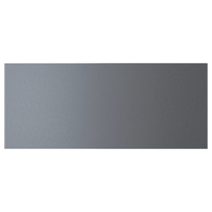 RIKSVIKEN Drawer front, brushed dark pewter effect, 60x26 cm