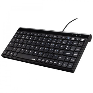 Hama Mini-Keyboard Slimline SL720, wired, black