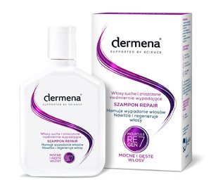 Dermena Hair Care Repair Shampoo Anti-Hair Loss for Dry & Damaged Hair 200ml
