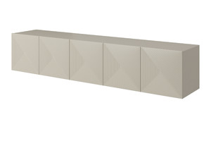 Wall-Mounted TV Cabinet Asha 200cm, cashmere