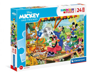 Clementoni Children's Puzzle Supercolor Maxi Mickey & Friends 24pcs 3+