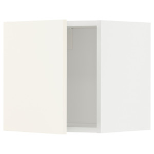 METOD Wall cabinet, white/Vallstena white, 40x40 cm