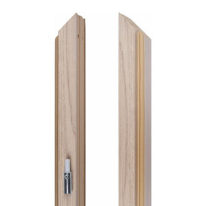 Adjustable Door Frame Jamb 100-140 mm, left, elegant oak