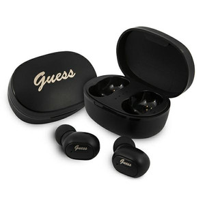 Guess Bluetooth Stereo Headphones with Black Docking Station GUTWST30BK TWS